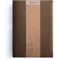 Závěs Carli s designovými poutky 140x250 cm hnědý