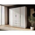 Šatní skříň Kelly 4D 206 cm kašmír