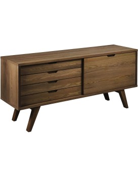 Komoda A-Line 160 cm dub kouřový