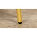 Kulatý odkládací stolek Vasagle Luretta 40 cm s nabíjecí stanicí bílý/zlatý