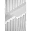 Závěsná skříňka Nova White I s deskou a umyvadlem 80 cm bílá/dub coast evoke