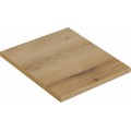 Závěsná skříňka pod umyvadlo Nova White II s deskou 50 cm bílá/dub evoke