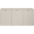 Závěsná skříňka Bella Cashmere s deskou 140 cm kašmírová