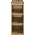 Závěsná skříňka Bella Cashmere s deskou 140 cm kašmírová/dub artisan
