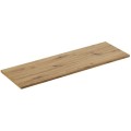Závěsná skříňka Bella Cashmere s deskou 140 cm kašmír/dub artisan