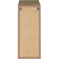 Závěsná skříňka Bella Cashmere s deskou 140 cm kašmír/dub artisan