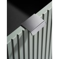 Závěsná skříňka Line Reed Green Pati s deskou a umyvadly 140 cm zelená/dub coast evoke