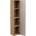 Koupelnová sestava Luxor Beige Cloud se skříňkami a umyvadlem 120 cm dub olejovaný/béžová