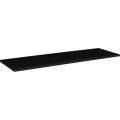Závěsná skříňka Nova Oak s deskou a umyvadly 120 cm dub evoke/černá