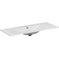 Závěsná skříňka Ocean Sky se zápustným umyvadlem 120 cm dub olejovaný/béžová