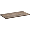 Závěsná skříňka SantaFe Slim s deskou a umyvadlem 100 cm dub santa fe vintage/černá
