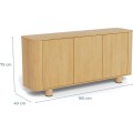 Komoda Atmore 160 cm dub přírodní