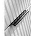 Závěsná skříňka Casad s deskou a umyvadlem 80 cm bílá/dub wotan