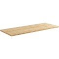 Závěsná skříňka Ocean s deskou a umyvadly 120 cm dub olejovaný/béžová