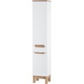 Koupelnová sestava Bali se zápustným umyvadlem a skříňkami 60 cm bílá/dub votan