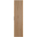 Koupelnová sestava Casad 100 cm s umyvadlem, skříňkami a zrcadlem černá/dub wotan
