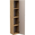 Koupelnová sestava Luxor Beige 90 cm s umyvadlem a skříňkami béžová/dub olejovaný
