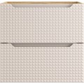 Koupelnová sestava Luxor Beige 90 cm s umyvadlem a skříňkami béžová/dub olejovaný