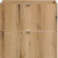 Koupelnová sestava Nova Oak 90 cm se skříňkami dub coast evoke
