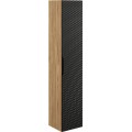 Koupelnová sestava Ocean 90 cm s umyvadlem a skříňkami černá/dub olejovaný