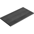Závěsná skříňka pod umyvadlo Leonardo s deskou 90 cm bílá/dub sherman