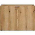 Závěsná skříňka Nova Oak I se zápustným umyvadlem 80 cm dub coast evoke