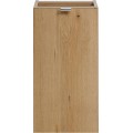 Závěsná skříňka pod umyvadlo Nova Oak 90 cm černá/dub coast evoke