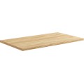 Závěsná skříňka pod umyvadlo Ocean I s deskou 90 cm černá/dub olejovaný