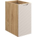 Koupelnová skříňka Ocean Beige s deskou a umyvadlem 90 cm béžová/dub olejovaný