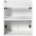 Závěsná skříňka pod umyvadlo Nova White II s deskou 50 cm bílá