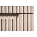 Závěsná skříňka pod umyvadlo Nova Cashmere II s deskou 80 cm kašmír