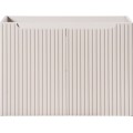 Závěsná skříňka pod umyvadlo Nova Cashmere I s deskou 80 cm kašmír
