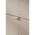 Závěsná skříňka Viva Cashmere s deskou a umyvadlem 80 cm kašmír