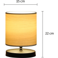 Stolní lampa Elena béžovo-černá