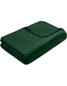 Oboustranný prošívaný přehoz BEDDO 008 170x210 cm zelený