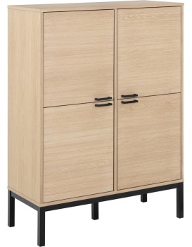 Komoda Kensington 91 cm dub bělený