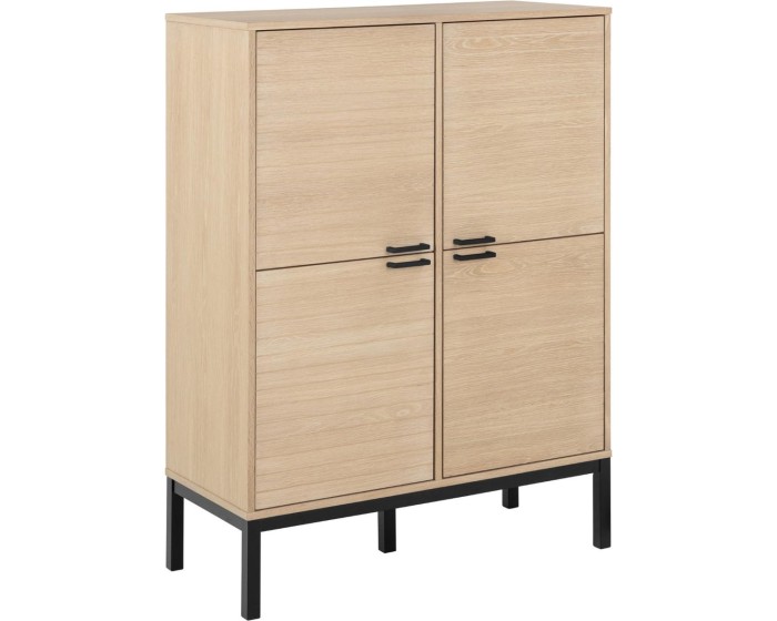 Komoda Kensington 91 cm dub bělený
