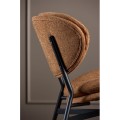 Designové křeslo Burma lounge terakota/černé