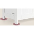 Koupelnová skříňka Vasagle Toly 100 cm s nabíjecí stanicí bílá