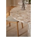 Jídelní stůl Naxos 130 cm mramor Latte