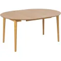 Jídelní rozkládací stůl Montreux 115/154 cm z kaučukovníku dub přírodní