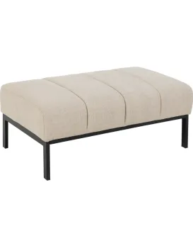 Taburet Caix 100 cm béžový/černý