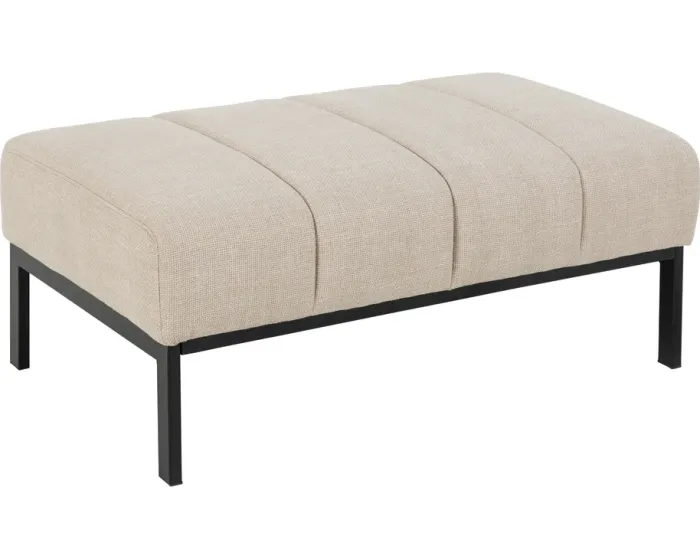 Taburet Caix 100 cm béžový/černý