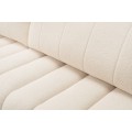 Rozkládací rohová sedací souprava Baloo 276 cm Lambi 8 bouclé krémová levá