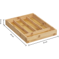 Bambusový organizér na příbory SORTES 25x34 cm hnědý 