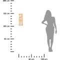 Závěsný bambusový organizér ORGO 44 cm hnědý 