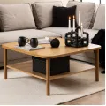 Konferenční stolek Banbury 90 cm dub přírodní lakovaný