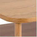 Konferenční stolek Banbury 90 cm dub přírodní lakovaný