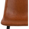 Barová židle Oregon 93 cm brandy hnědá