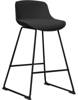Barová židle Tina 84 cm černá